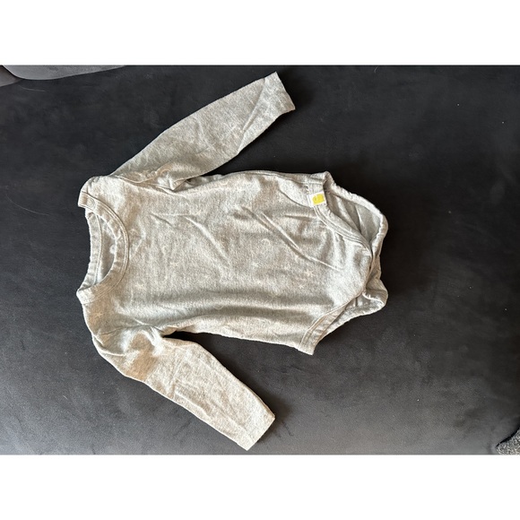 5/$10 Rise little earthling onesie/bodysuit 3-6 months grey and white - Picture 1 of 4